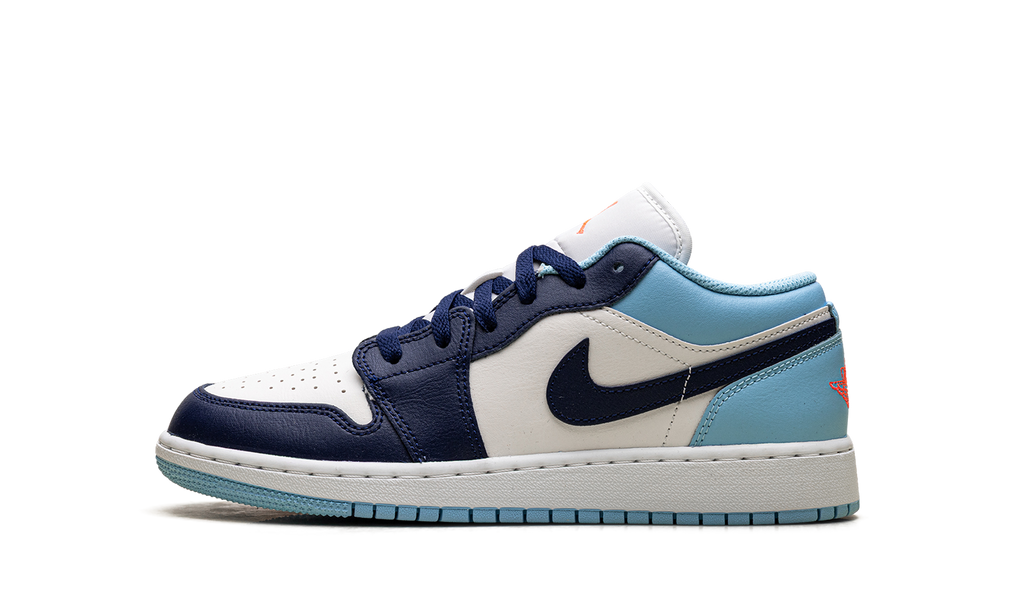 Air Jordan 1 Low GS "Sail Blue Chill" 553560 149