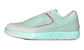 Air Jordan 2 Retro Low EYBL PE "Mint Foam / Flash Crimson / Barely Green" AJ286L FQ3820 VW1