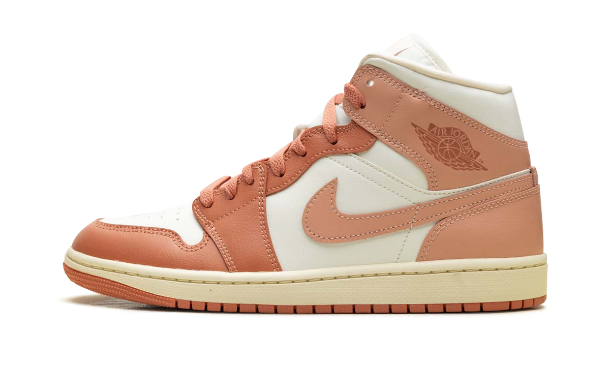 Air Jordan 1 Mid WMNS "Madder Root" BQ6472 180