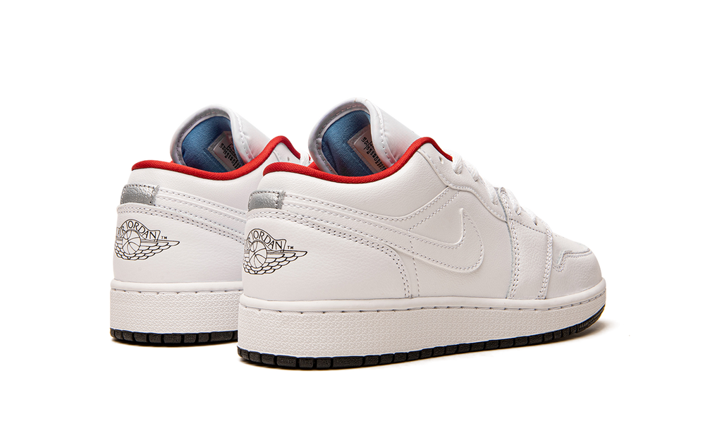 Air Jordan 1 Low GS "White / Red" 553560 164