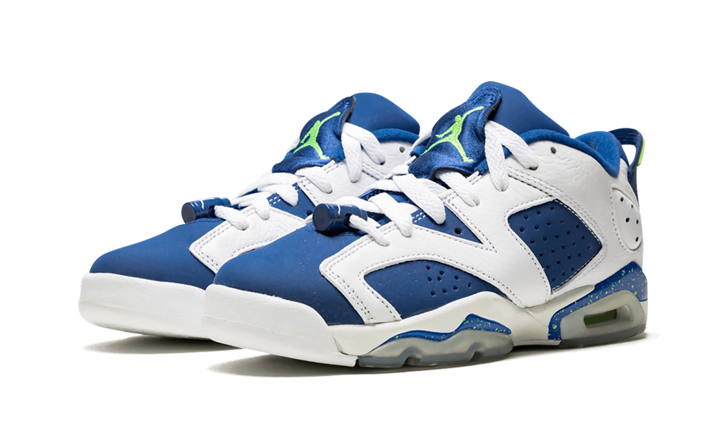 Air Jordan 6 Retro Low GS "Seahawks" 768881 106