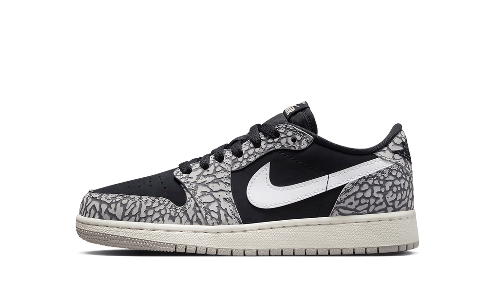Air Jordan 1 Low GS "Elephant Print" CZ0858 001