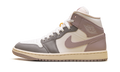 Air Jordan 1 Mid WMNS "Enigma Stone / Particle Rose" BQ6472 122