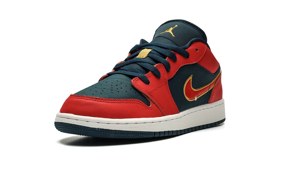 Jordan 1 Low GS "Armory Navy Sport Red" FQ7380 400