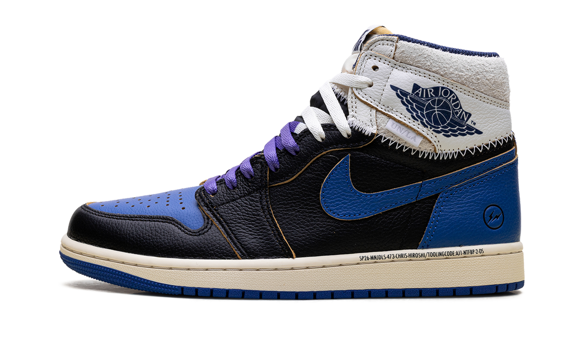 Air Jordan 1 "Fragment Design - Union LA - Royal" IO7847 001