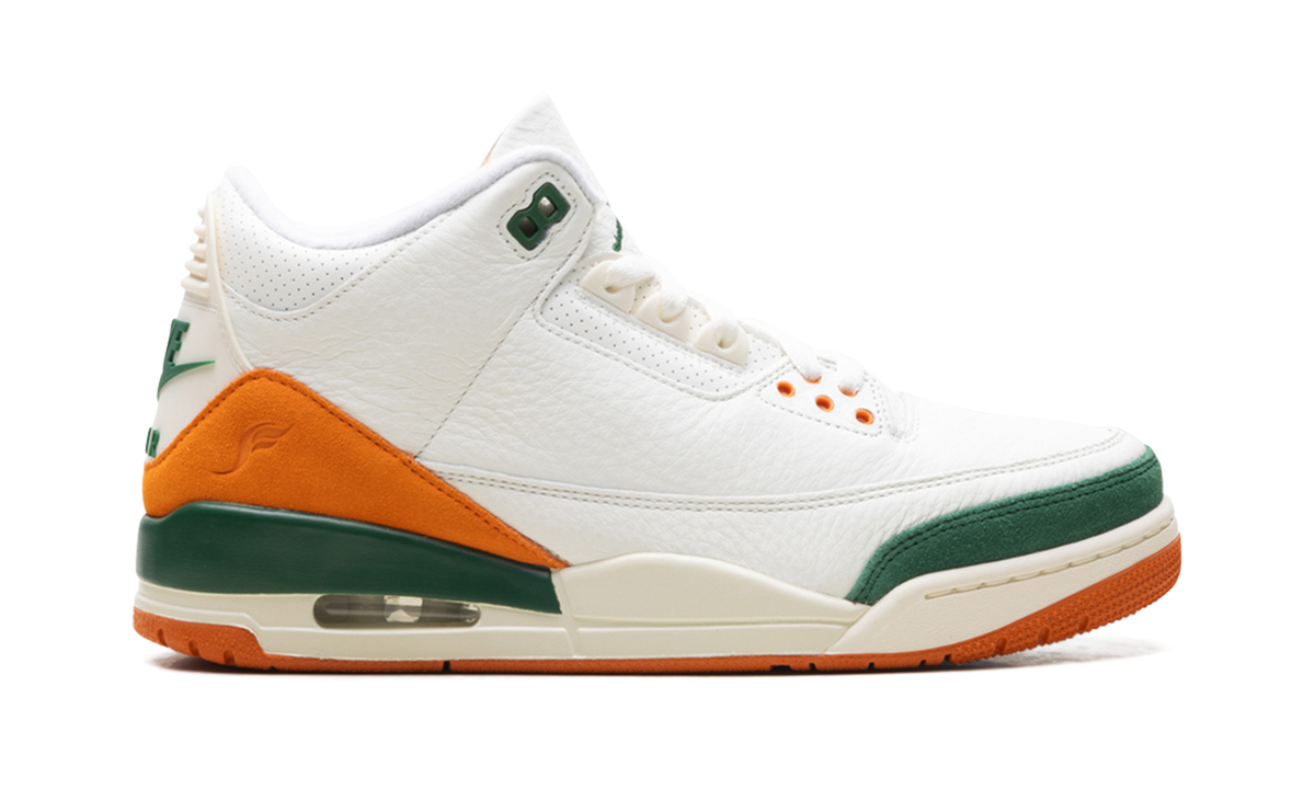 Air Jordan 3 "SoleFly - Miami Hurricanes" IF4491 100