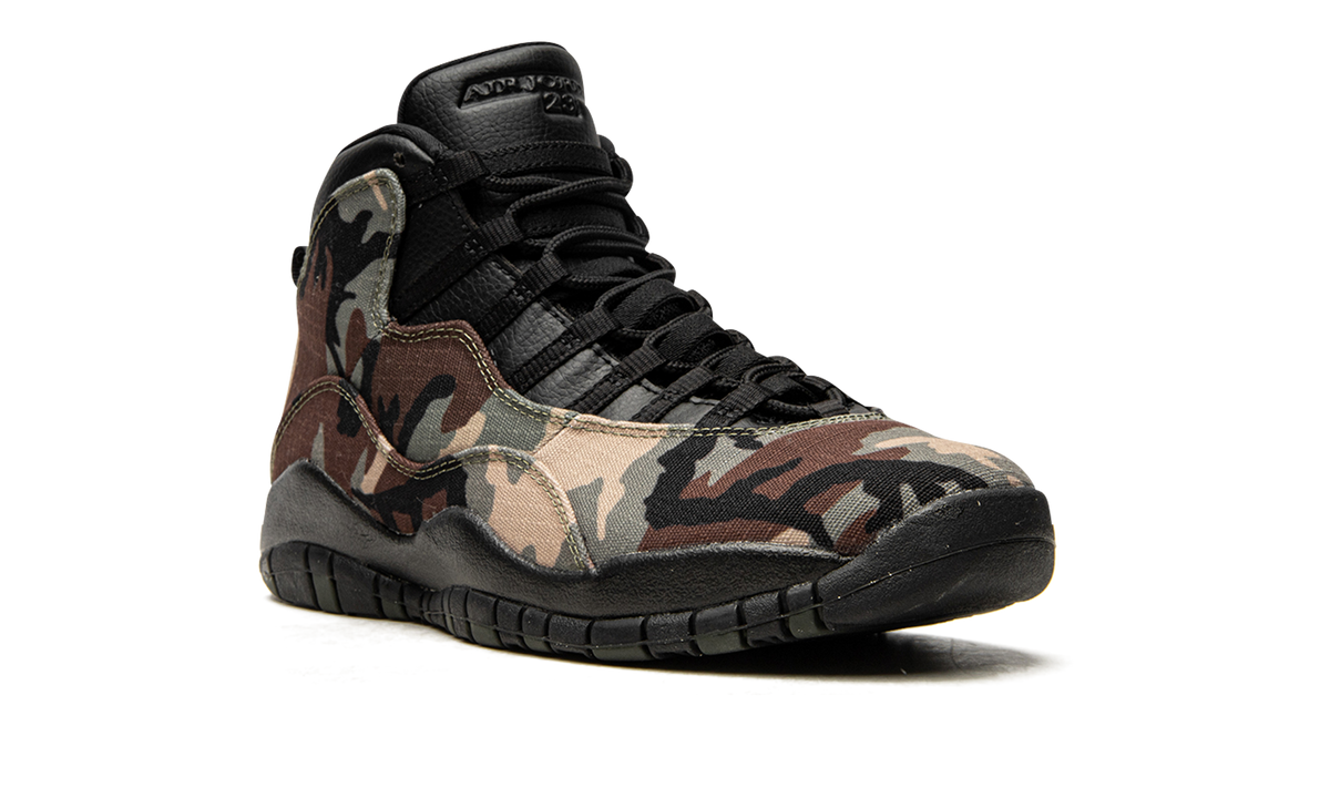 Air Jordan 10 "Woodland Camo" 310805 201