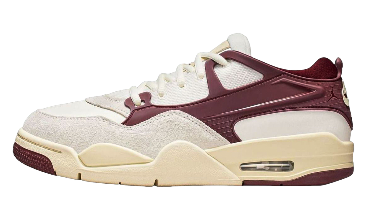 Jordan 4 RM WMNS "Sail / Dark Team Red / Coconut Milk" FQ7940 101