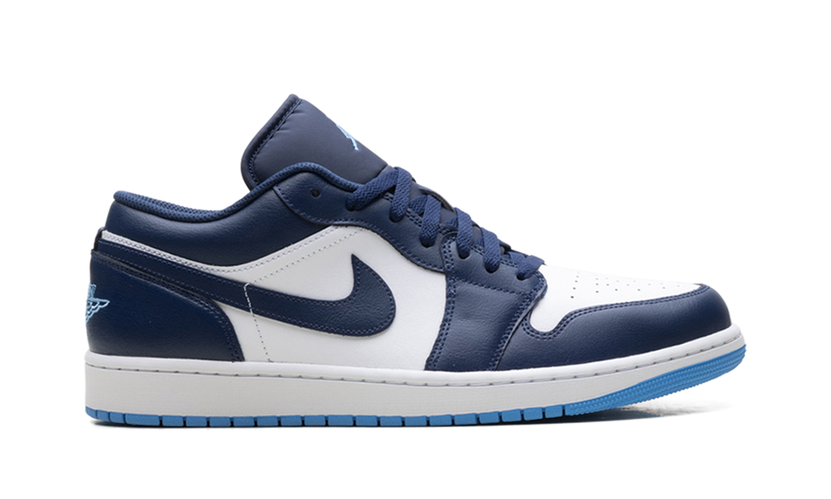 Air Jordan 1 Low "Midnight Navy / University Blue" 553558 404