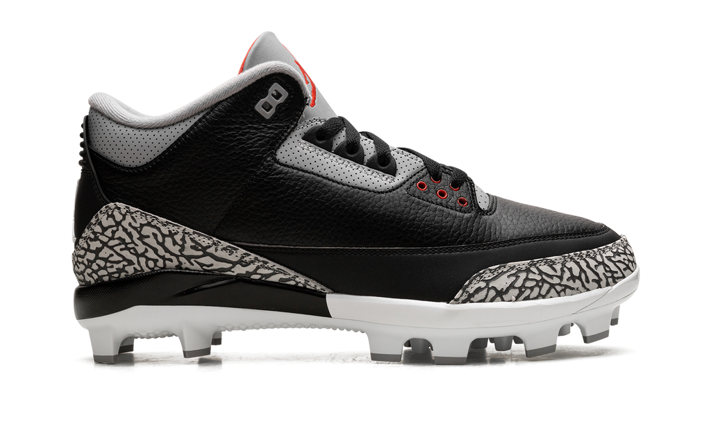 Air Jordan 3 Cleats "Black Cement" FZ8627 001