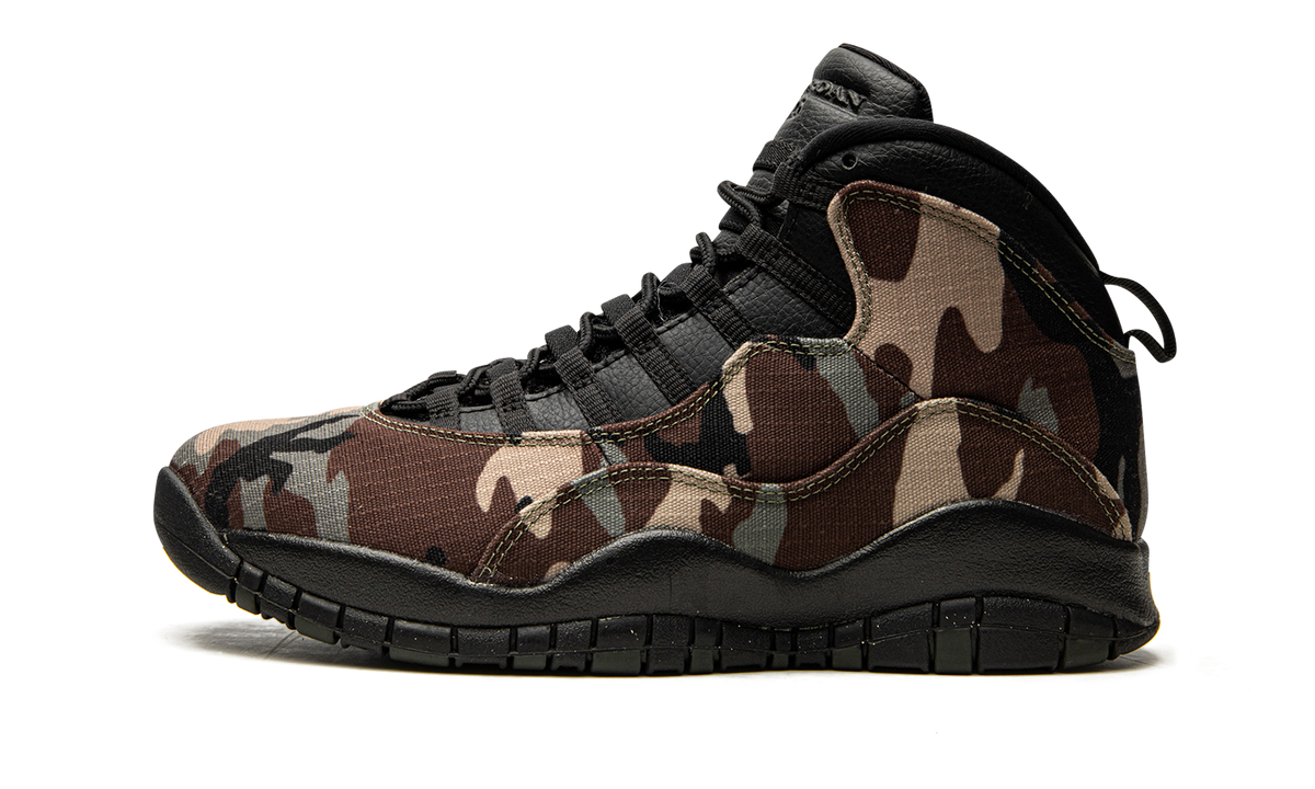 Air Jordan 10 "Woodland Camo" 310805 201