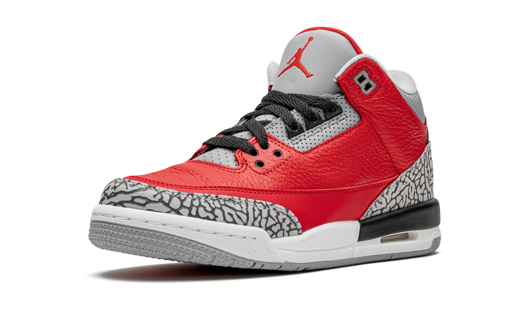 Air Jordan 3 Retro GS "Red Cement/Unite" CQ0488 600