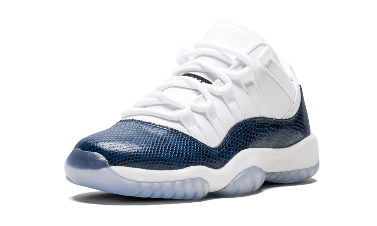 Air Jordan 11 Retro Low LE GS "Blue Snakeskin" CD6847 102