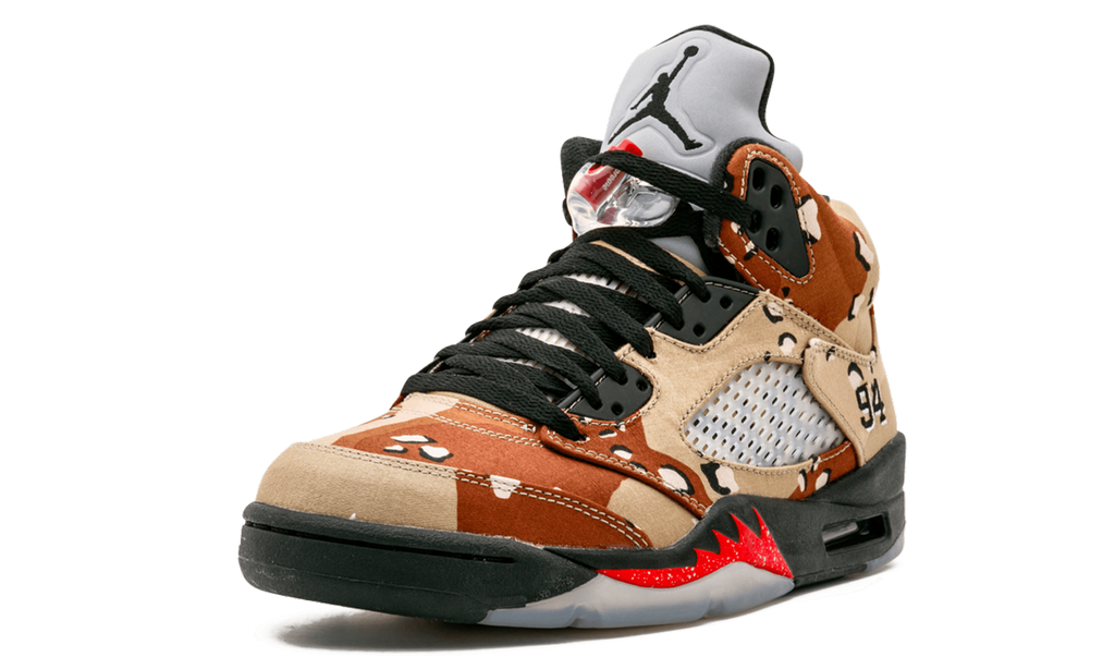 Air Jordan 5 Retro Supreme "Camo" 824371 201