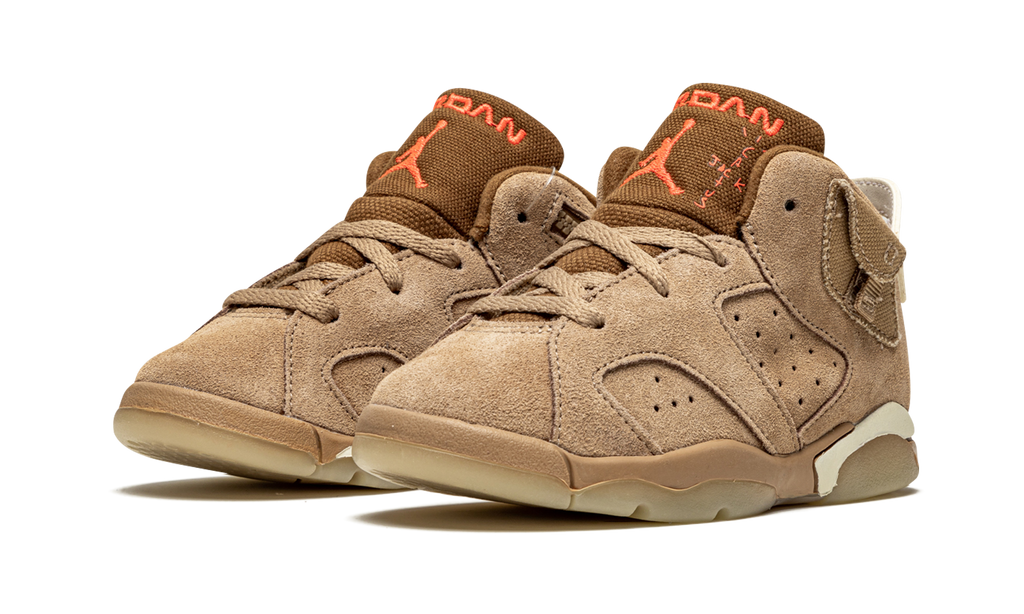 Air Jordan 6 Retro TD "Travis Scott - British Khaki" DH0692 200