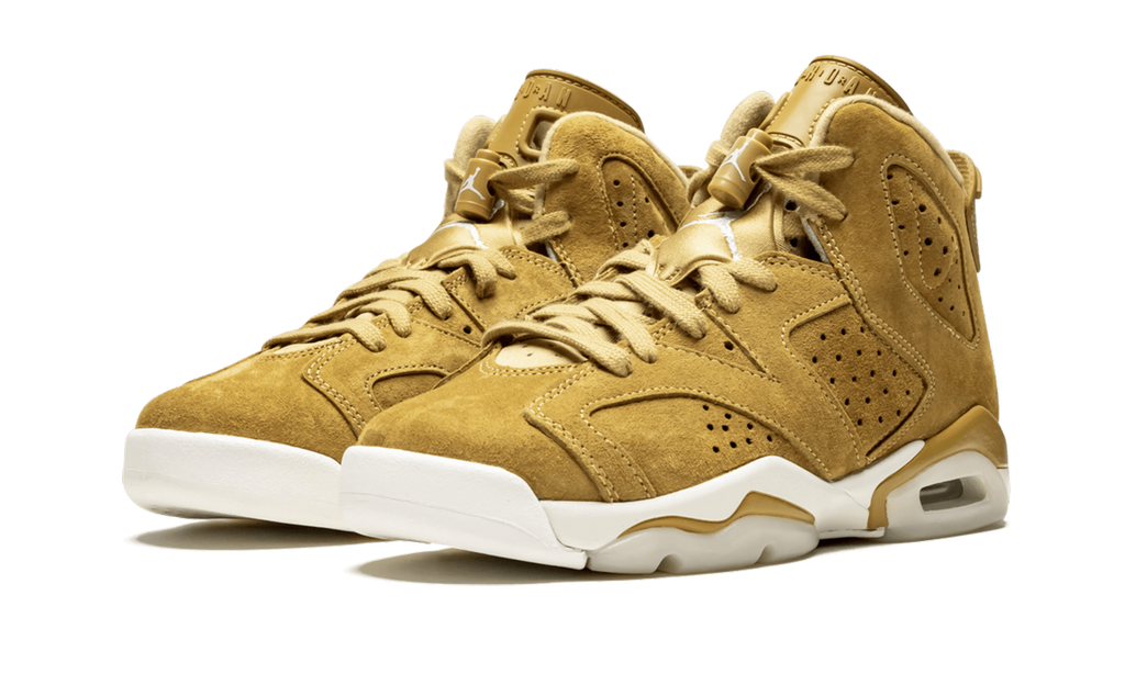 Air Jordan 6 Retro GS "Wheat" 384665 705
