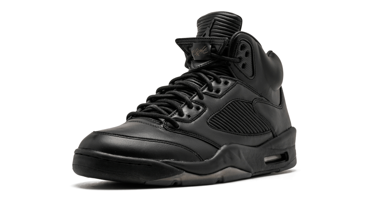 Air Jordan 5 Retro Prem "Black" 881432 010