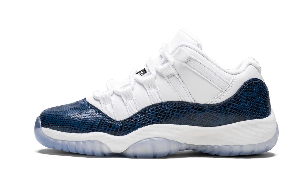 Air Jordan 11 Retro Low LE GS "Blue Snakeskin" CD6847 102