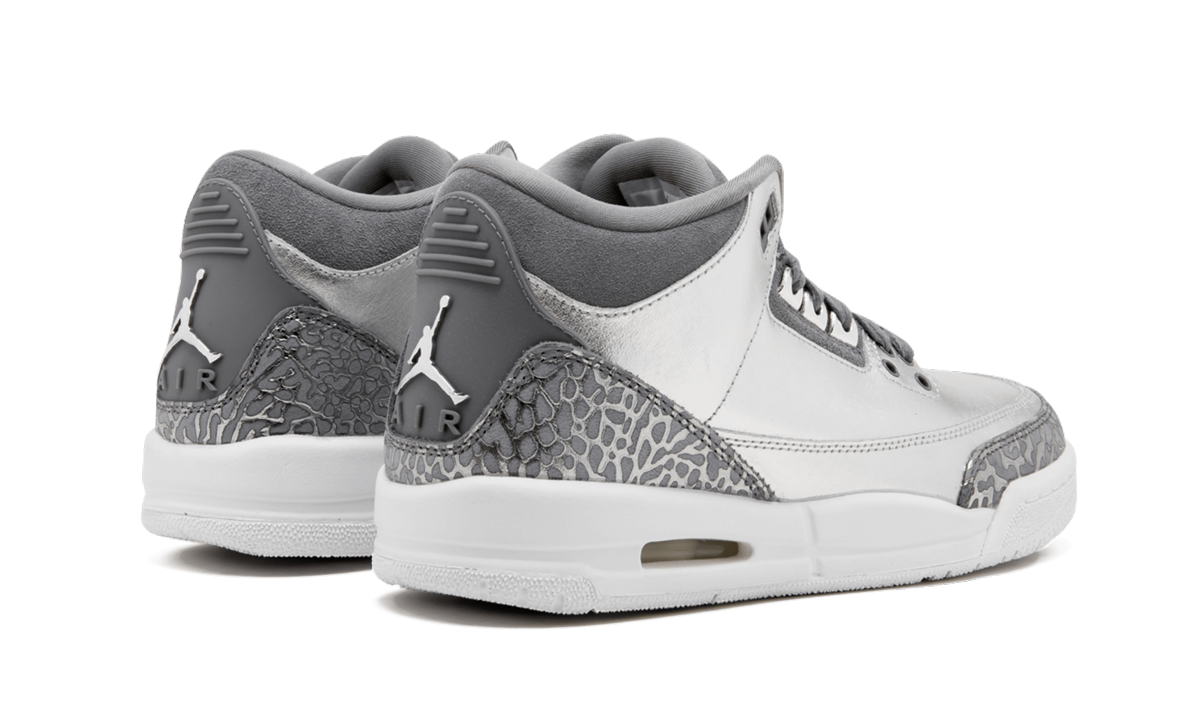 Air Jordan 3 Retro PREM HC GS "Metallic Silver" AA1243 020