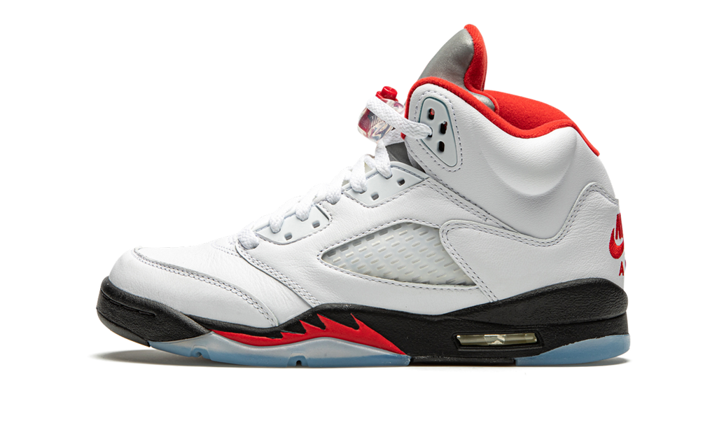 Air Jordan 5 Retro GS "Fire Red Silver Tongue" 440888 102