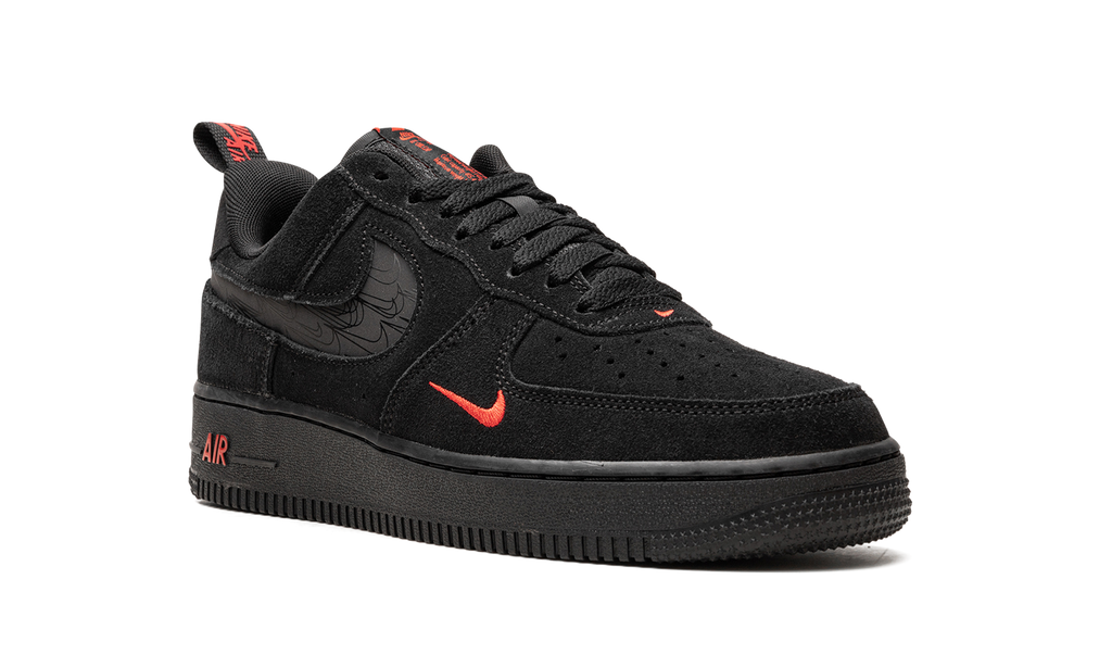 Air Force 1 Low "Multi Swoosh Black Crimson" DZ4514 001