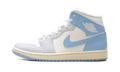 Air Jordan 1 Mid WMNS "Psychic Blue Sail Coconut Milk" BQ6472 402