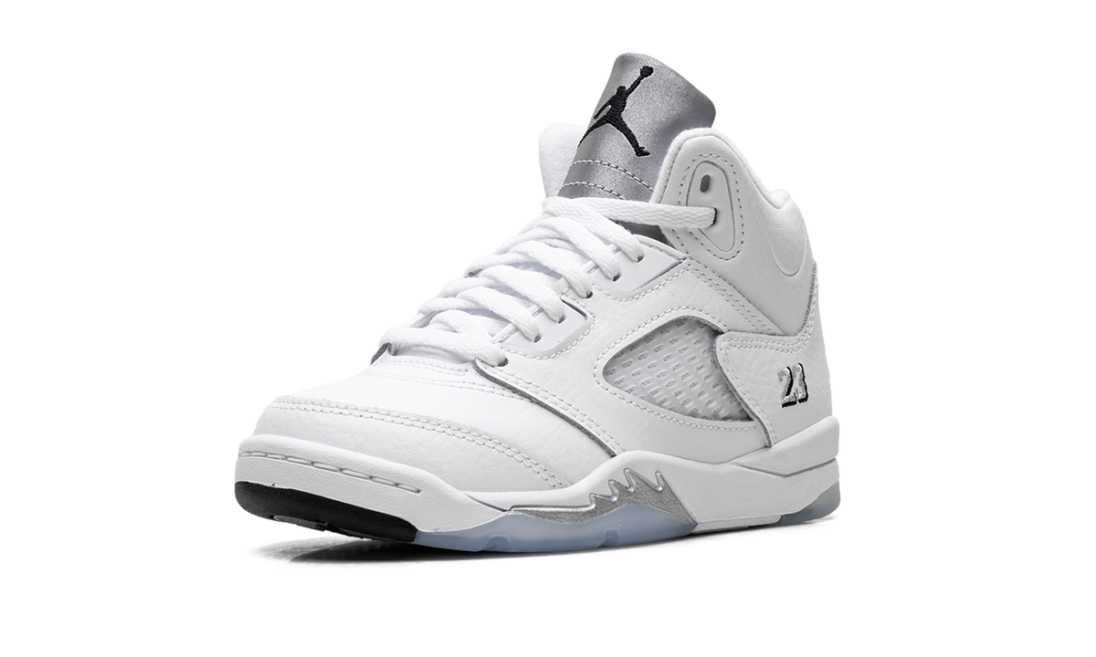 Air Jordan 5 Retro OG PS "White Metallic (2026)" HQ7979 103