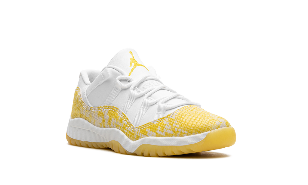 Air Jordan 11 Low PS "Yellow Snakeskin" 580522 107
