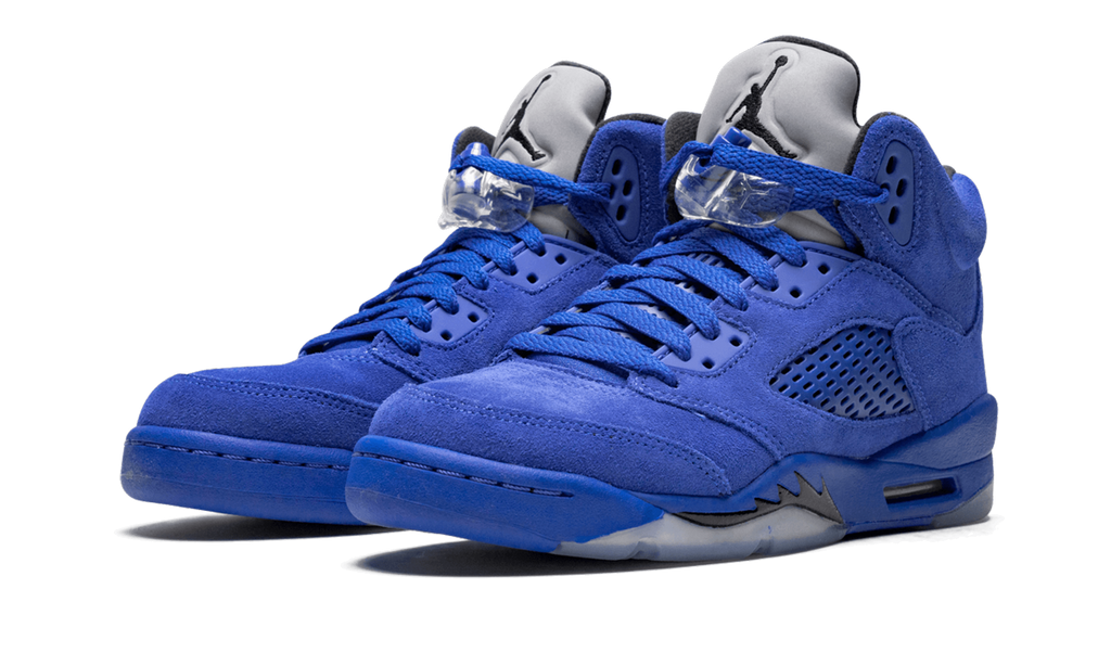 Air Jordan 5 Retro GS "Blue Suede" 440888 401