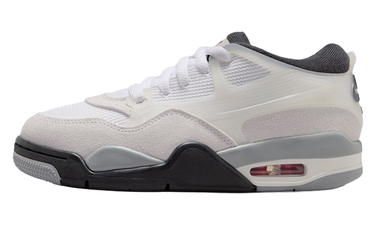Air Jordan 4 RM GS "White Light Smoke Grey Black" FQ7938 108