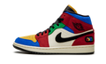 Air Jordan 1 Mid "Blue The Great - Fearless" CU2805 100