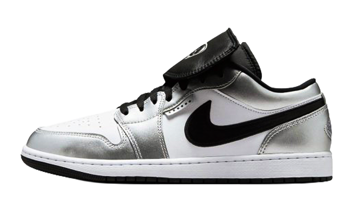 Jordan 1 Low SE "Metallic Silver Tiempo" IR2278 100