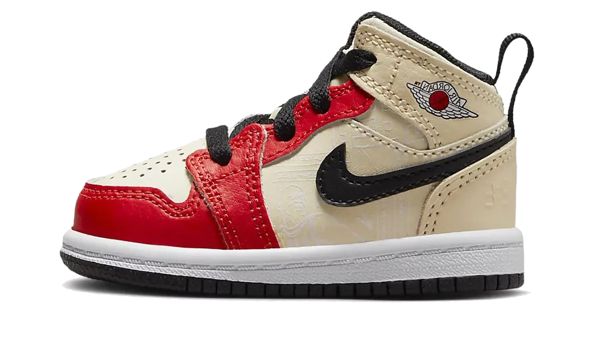 Air Jordan 1 Mid SS TD "88' Dunk Contest" DV7011 100