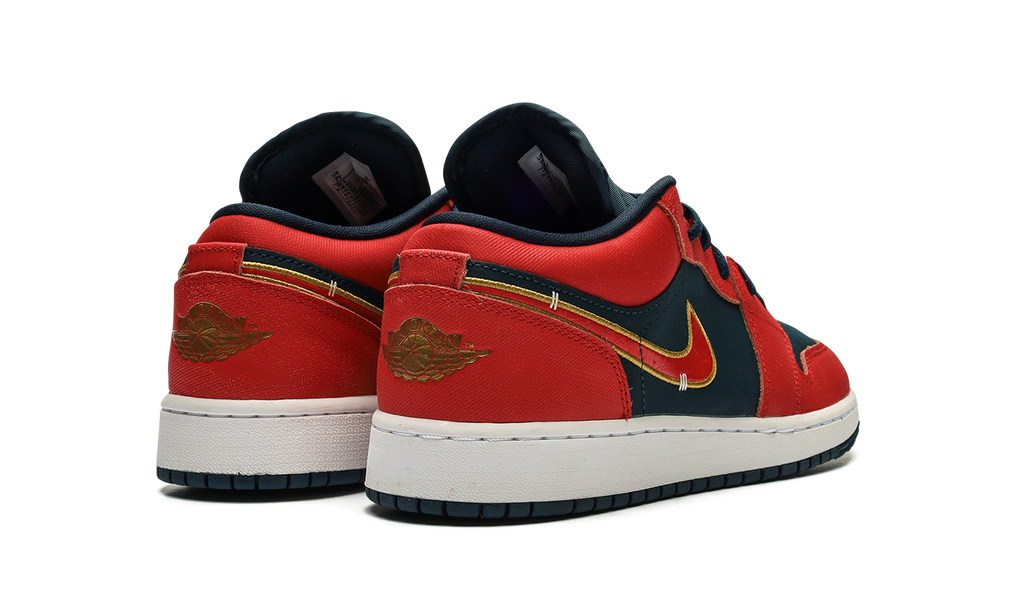 Jordan 1 Low GS "Armory Navy Sport Red" FQ7380 400