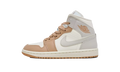 Air Jordan 1 Mid WMNS "Pale Ivory Hemp" BQ6472 118