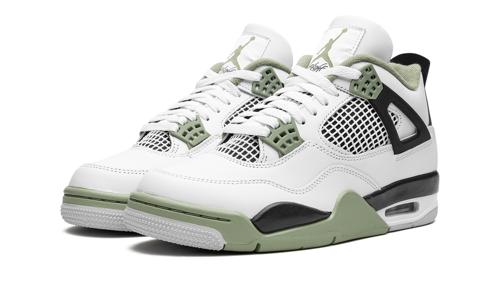 Air Jordan 4 Retro WMNS "Seafoam Oil Green" AQ9129 103