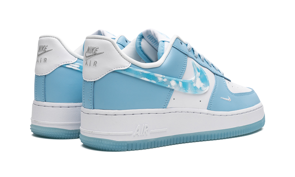 AIR FORCE 1 '07 LX MNS WMNS "Nail Art White Blue" DX2937 100