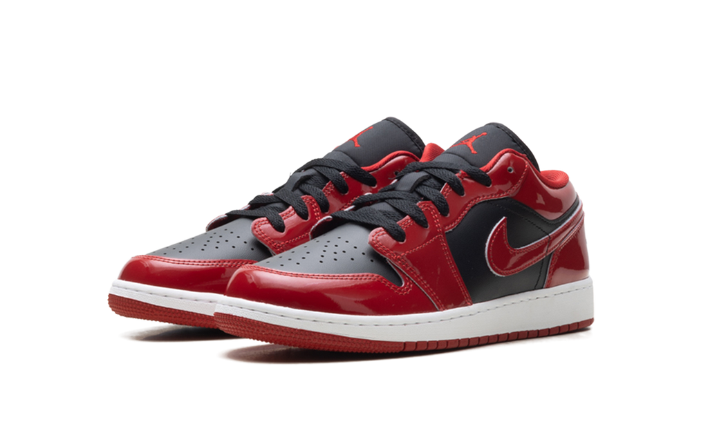 Air Jordan 1 Low SE GS "Patent Bred" HV4396 006