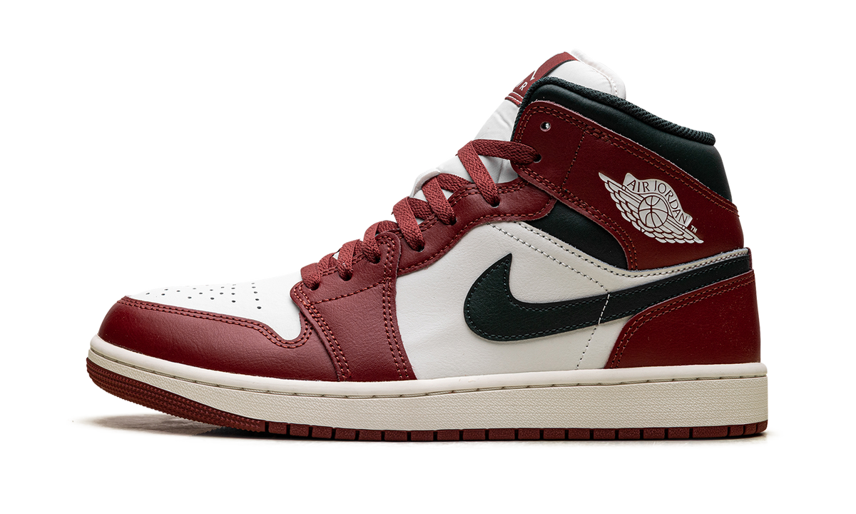 Air Jordan 1 Mid "Redstone / Midnight Green" DQ8426 105