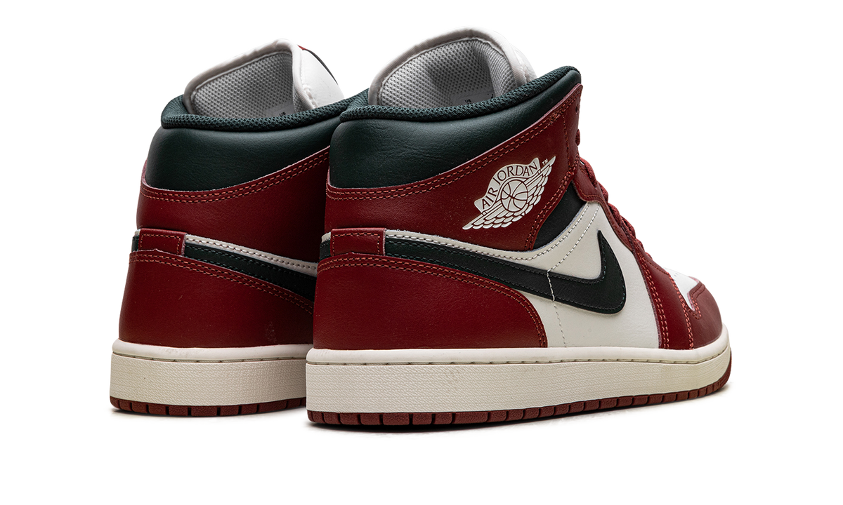Air Jordan 1 Mid "Redstone / Midnight Green" DQ8426 105