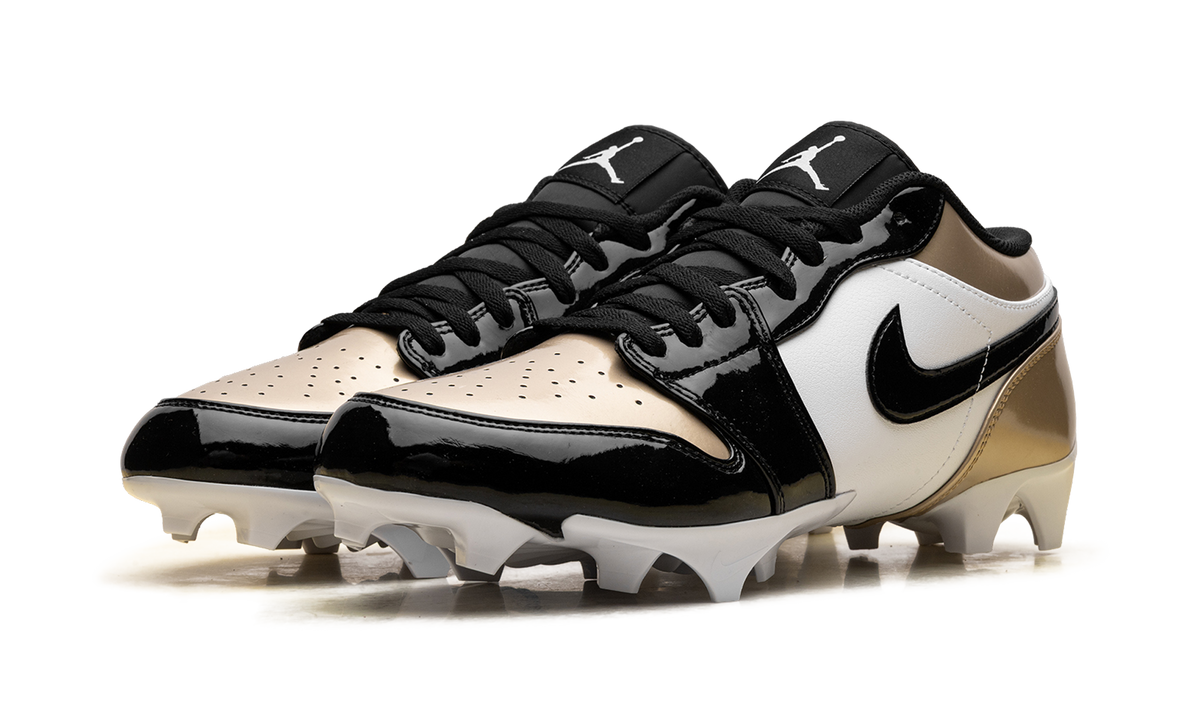 Jordan 1 Low TD Cleat "Patent Gold Toe" FJ6245 701