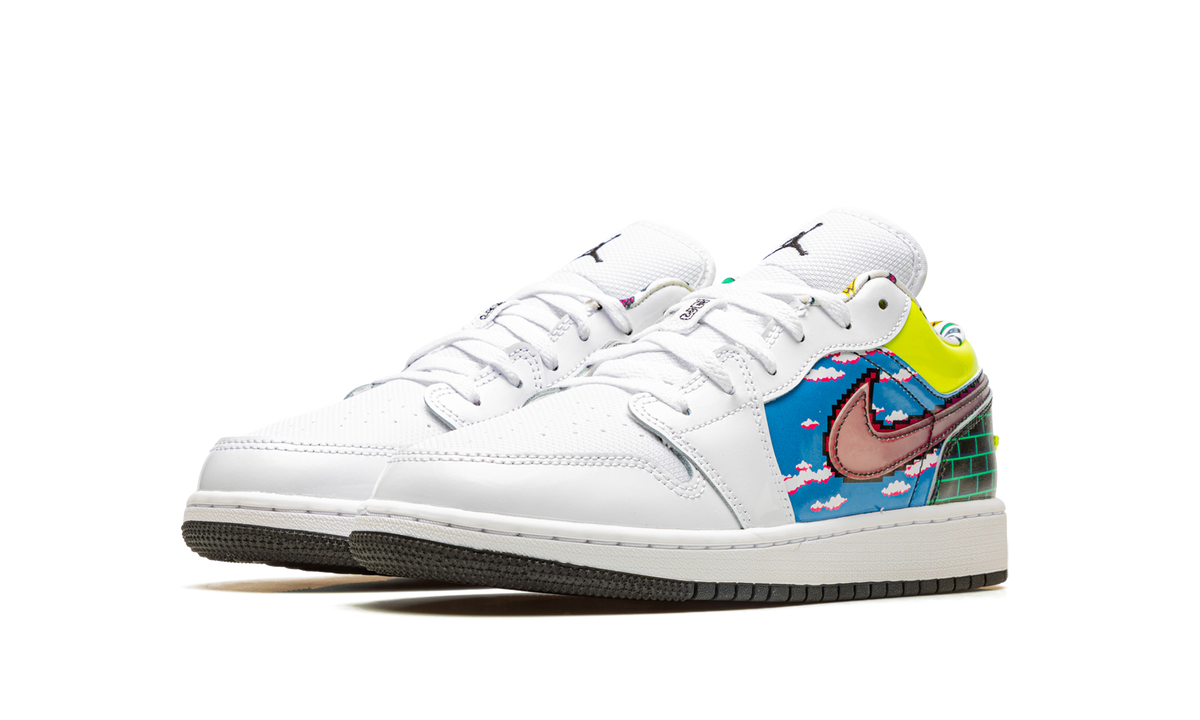 Air Jordan 1 Low GS "Old School Gaming" DM8969 114