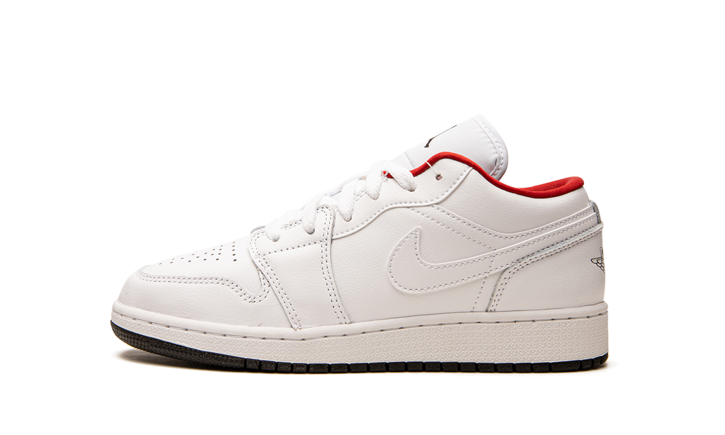 Air Jordan 1 Low GS "White / Red" 553560 164
