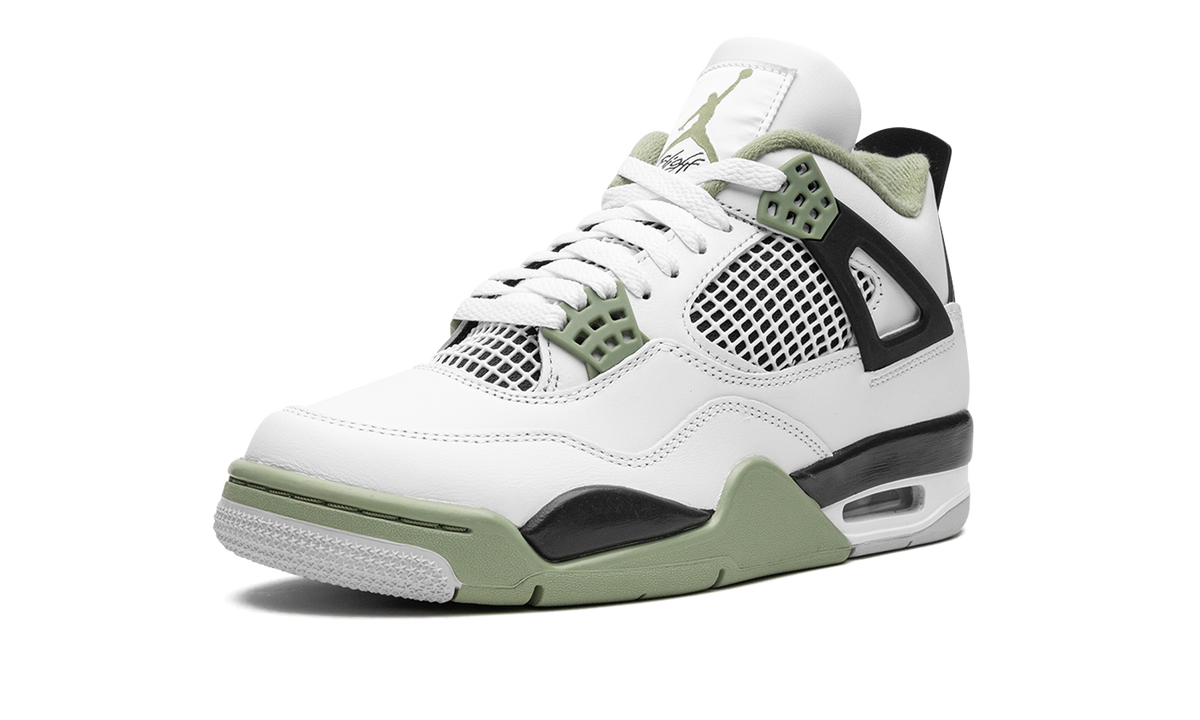 Air Jordan 4 Retro WMNS "Seafoam Oil Green" AQ9129 103