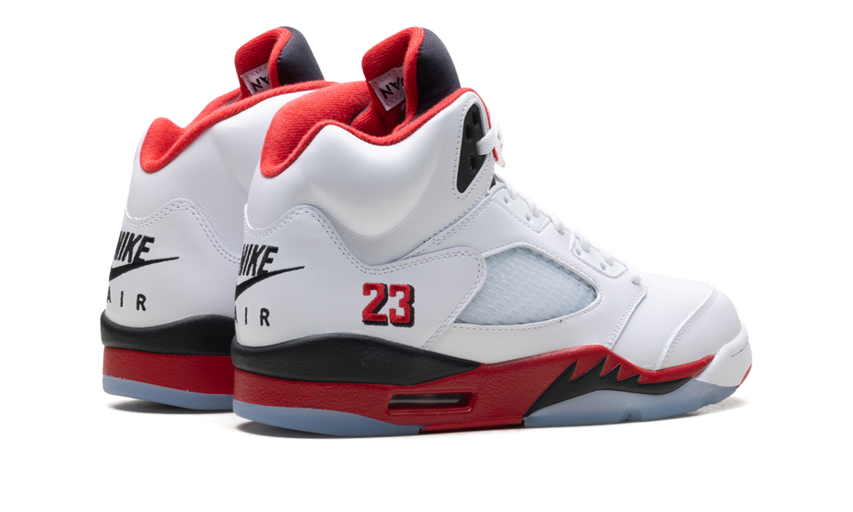 Air Jordan 5 "Fire Red - Black Tongue (2025)" HQ7978 101