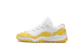 Air Jordan 11 Low PS "Yellow Snakeskin" 580522 107