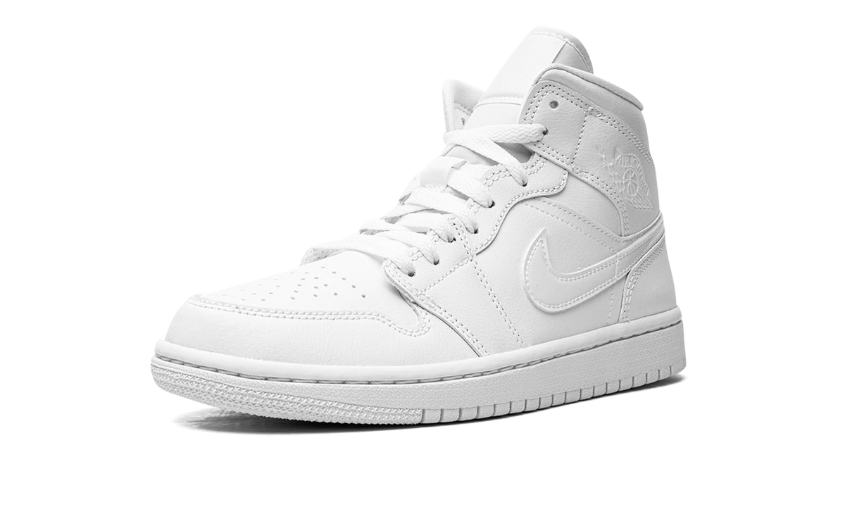 AIR JORDAN 1 MID WMNS "Triple White 2022" DV0991 111