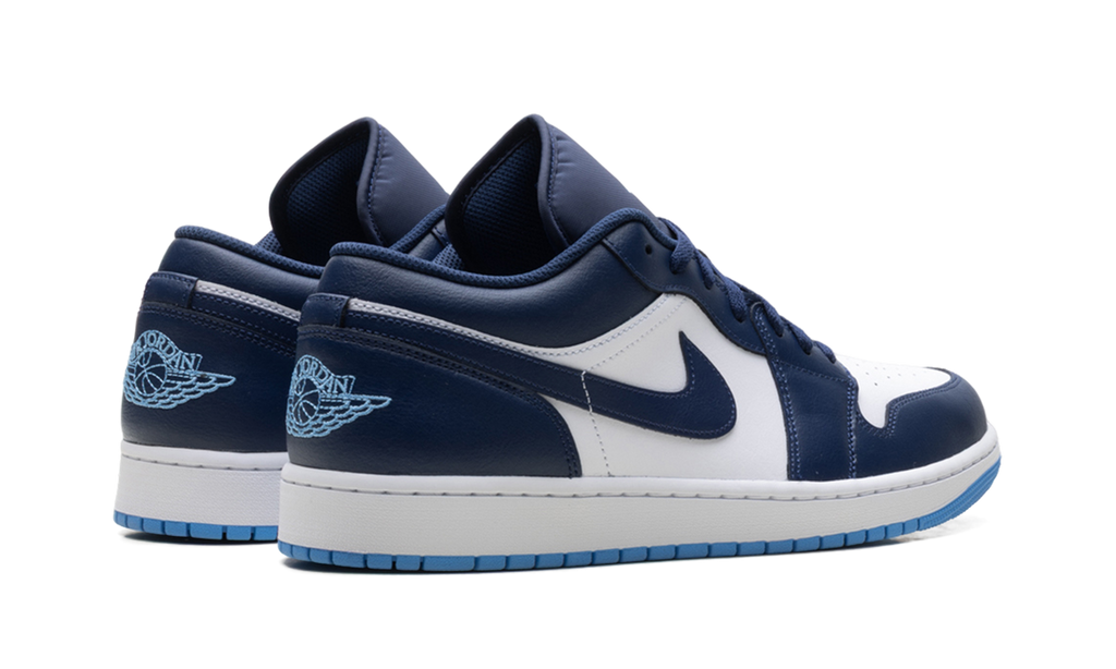 Air Jordan 1 Low "Midnight Navy / University Blue" 553558 404