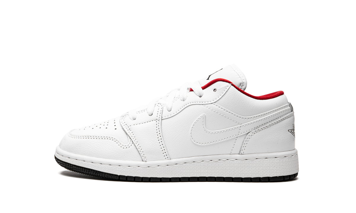Air Jordan 1 Low GS "White / Red" 553560 164