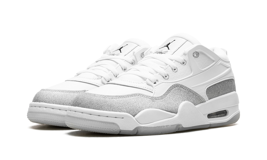 Air Jordan 4 RM WMNS "White Metallic Silver" HQ3441 111